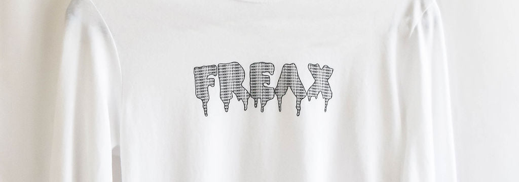 t. Weeyn Freax binary code Linux inspired long sleeve t-shirt